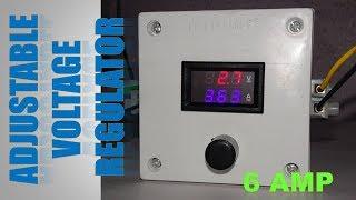 Adjustable Voltage Regulator using LM317T IC