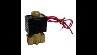 VX2112-01 VX2112-02 SMC Type 2 Port Direct Operated Normally Open Brass Solenoid Valve 1/8'' 1/4''