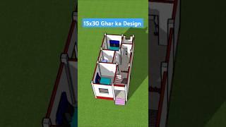 15x30 Ghar Ka Design #housedesign #houseplan #construction #viralvideo #short #shortfeed #reels