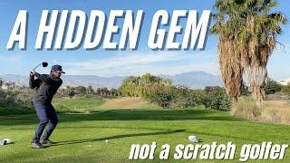 7 Handicap Golf At A Hidden Gem In Palm Springs [EAGLE FALLS GOLF COURSE]