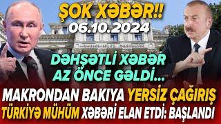 TƏCİLİ! Əsas xəbərlər 06.10.2024 (Xəbər Bələdcisi) xeberler, son xeberler bugun 2024