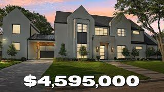 TOUR A $4.6M TRANSITIONAL HOME | Texas Real Estate | Dallas, Tx | Dallas Realtor | PRESTON HOLLOW