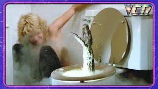 Toilet Snake Scene... | Hard Ticket to Hawaii (1987)