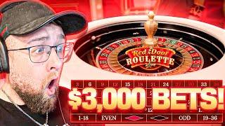 BIG BETS ON RED DOOR ROULETTE LIVE GAME SHOW!