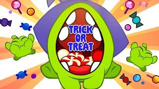 Trick or Treat Candy Time  Om Nom Stories - Halloween Kids Songs & Cartoons | After School Club