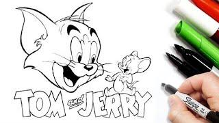 Tom and Jerry Drawing,Painting and Coloring for Kids,Tom & Jerry  Drawing for Kids