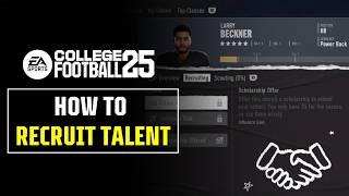 How to Recruit Talent in EA SPORTS™ College Football 25