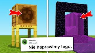 9 BŁĘDÓW których TWÓRCY MINECRAFT NIE CHCĄ NAPRAWIĆ... *nielegalne*