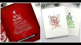 Gina K Designs  | Ink Pad Techniques | Clean & Simple Cards