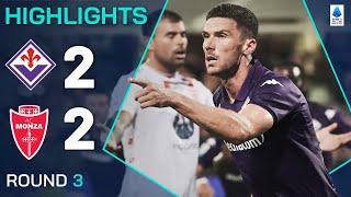 FIORENTINA-MONZA 2-2 | HIGHLIGHTS | Gosens’ late goal rescues draw for La Viola | Serie A 2024/25