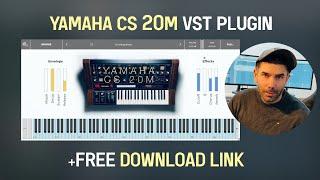 Yamaha CS 20M | Free VST Plugin with 20 Free Instruments |  Amazing Free Plugin!