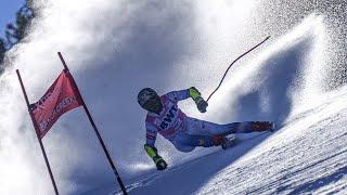 Travis Ganong Podiums in Men's Super G #2 | Xfinity Birds of Prey 2021