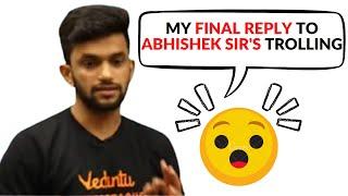 Amrit Sir's Final Reply To Abhishek Sir *TENSE* I #VedansOP