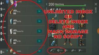 Last day on earth with game guardian no root unlimited inbox/delete inbox and hack damage no script