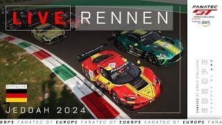 LIVE | Rennen | 6 Hours of Jeddah | Fanatec GT Europe 2024 (Deutsche)