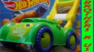 Toy Lawn Mower | Toy Lawn Mower Videos for Kids | Brothers R Us!