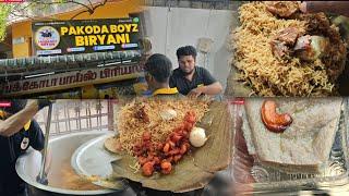 Turkey Biryani Prawn Pakoda Watalappam dessert on weekend @PakodaBoyz BIRYANI Choolaimedu Chennai