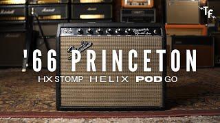 '66 PRINCETON REVERB - Helix, HX Stomp, POD Go | Line 6 Presets