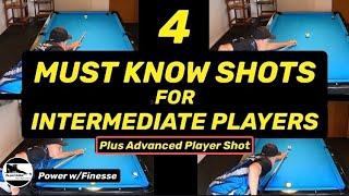 How to shoot these 4 shots with soft power (free Pool lessons)