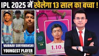 IPL Auction: Who is Vaibhav Suryavanshi, A 13-year-old from Bihar sold to RR for 1.10 CR !