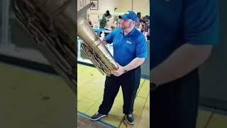 Tuba man better off alone full tuba cover