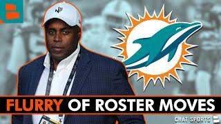 Dolphins Make FLURRY Of Roster Moves | Miami Dolphins News