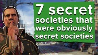 7 secret societies that were obviously secret societies