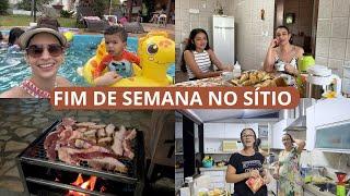 NOSSO FIM DE SEMANA EM FAMÍLIA, PISCINA, CHURRASCO E DIVERSÃO