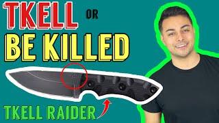 THIS KNIFE CHANGED MY VIEW ON EDC FIXED BLADES!? TKell Knives Raider | Full Review 2022 | Outdoors