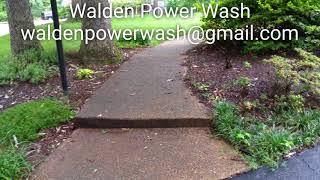 Walden Power Wash #2 Patio and Sidewalks in Signal Mountain, TN