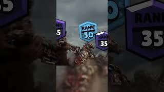 Brawl Stars Godzila Rank UP 35 #shorts