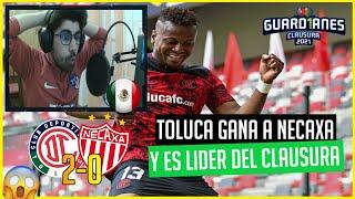  REACCIONANDO a TOLUCA 2-0 NECAXA | GUARDIANES 2021 