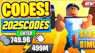 ️New️ ALL WORKING CODES For Strongman Simulator 2025 - Roblox Strongman Simulator Codes 2025