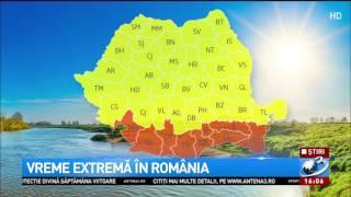 Vreme extremă în România. Vijelii, după caniculă