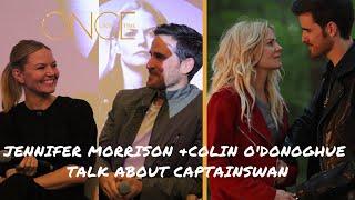 Jennifer Morrison & Colin O'Donoghue talk about CaptainSwan and their favorite memory together