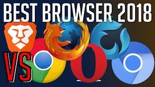Brave vs Chrome vs Firefox vs Opera vs Waterfox vs Chromium | Best Web Browser 2018?