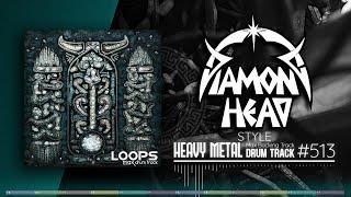 Heavy Metal Drum Track / Diamond Head Style / 135 bpm