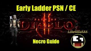 Path of Diablo - Early Ladder Poison / Corpse Explosion Necro Guide [Early Mapping and Chaos]