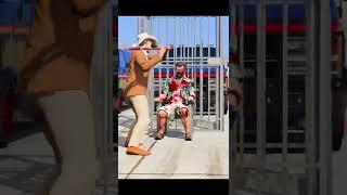 GTA V FRANKLIN AND TREVOR SAVING MICHAEL 2 #Shorts | Nuclear Vishu