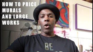How to price Murals and large Artwork