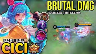 CICI BEST BUILD 2024 | BUILD TOP GLOBAL CICI GAMEPLAY | MOBILE LEGENDS