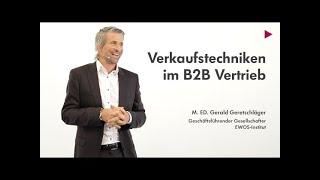 Key Account Management erklärt - Lernvideo mit Gerald Geretschläger