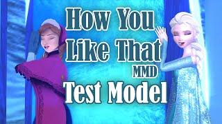 Frozen MMD - "How You Like That" - Test Model