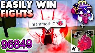 Mammoth Fruit EASILY Destroys YOUR ENEMIES... (Blox Fruits)