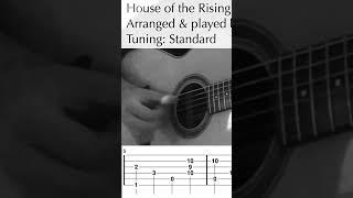 House of the Rising Sun #acoustic #guitar #instrumental #fingerstyle