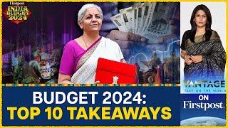India Budget 2024: Sensex, Nifty Fall After Sitharaman's Budget Speech | Vantage with Palki Sharma