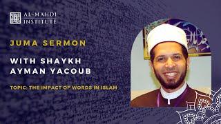 Juma Prayers | 25th October 2024 | Shaykh Ayman Yacoub