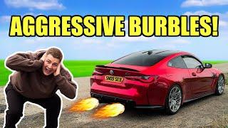 I MAXED OUT THE BURBLES ON MY M4!