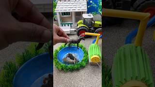 Mini tractor video mini motor water pump science project #waterpump #191