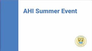 AHI Travel 2023 Summer Event